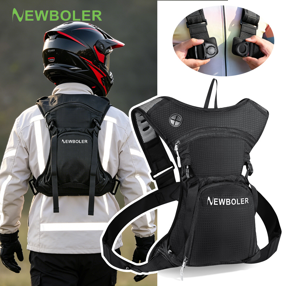 Cycling Gear Organizer Bag - NEWBOLER 8L Motorcycle Cycling Hydration Pack