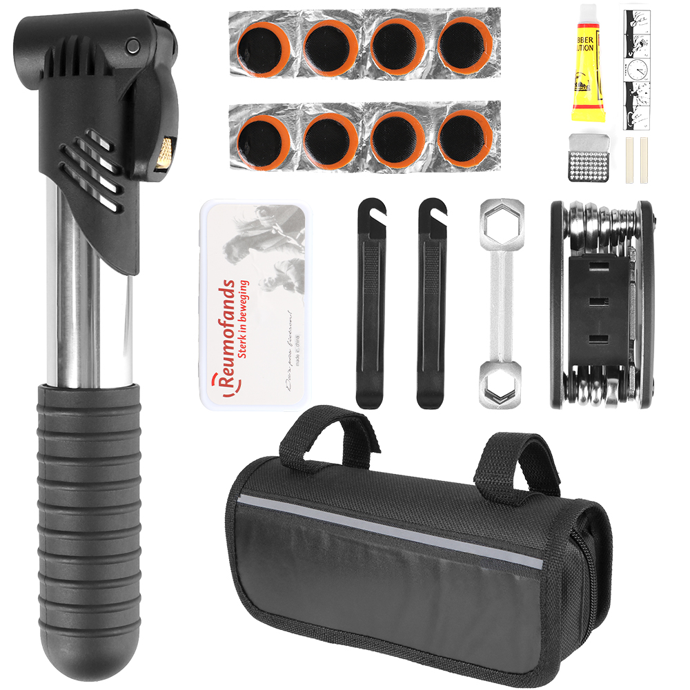 Cycling Gear Organizer Bag - Bicycle Repair Kits Bag Tire Patch