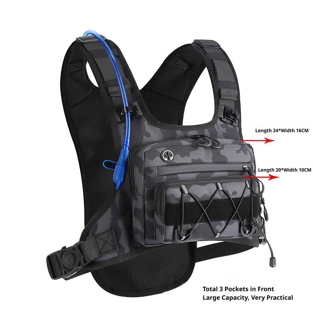 Running Chest Pack Hydration V - Cycling Gear Organizer Bag 评论和价格