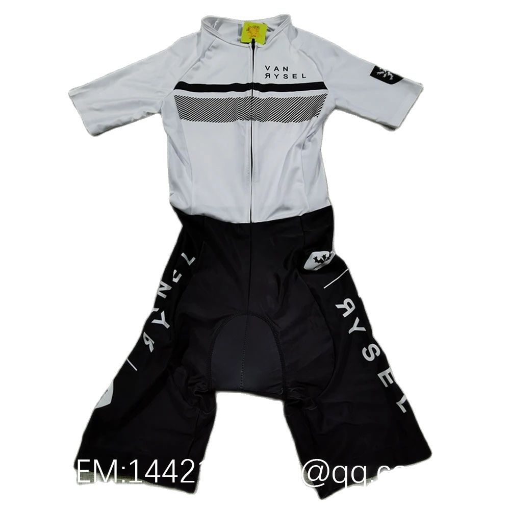 Vanrysel White/black One-piece - Triathlon Cycling Kit 评论和价格
