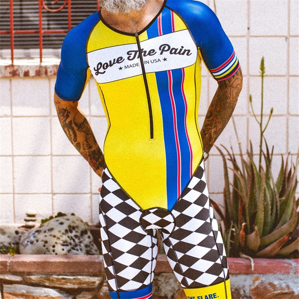 Triathlon Men Cycling Racing S - Triathlon Cycling Kit 评论和价格