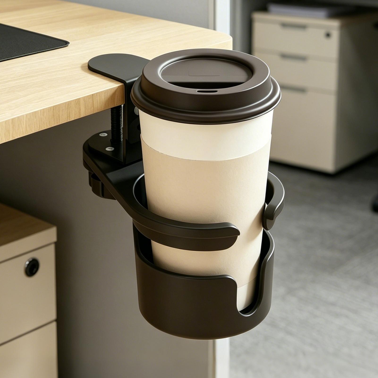 Desk Cup Holder Clamp Adjustab - Water Bottle Holder 评论和价格