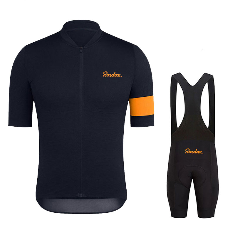 Raudax Men Short Sleeve cyclin - Triathlon Cycling Kit 评论和价格
