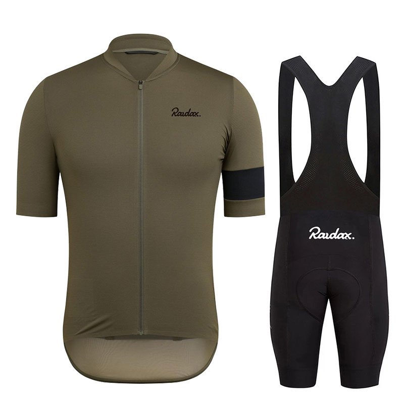 Raudax Men Short Sleeve cyclin - Triathlon Cycling Kit 评论和价格