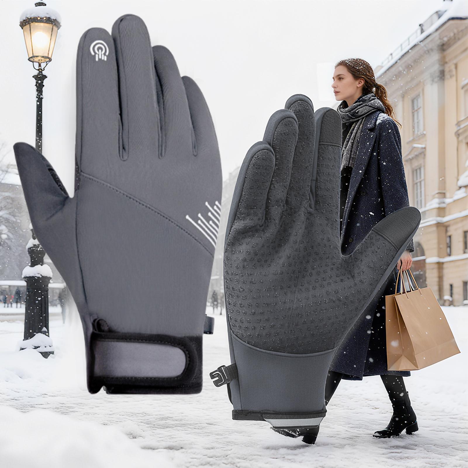 Winter Gloves Women Windproof  - Cycling Gear Weather 评论和价格