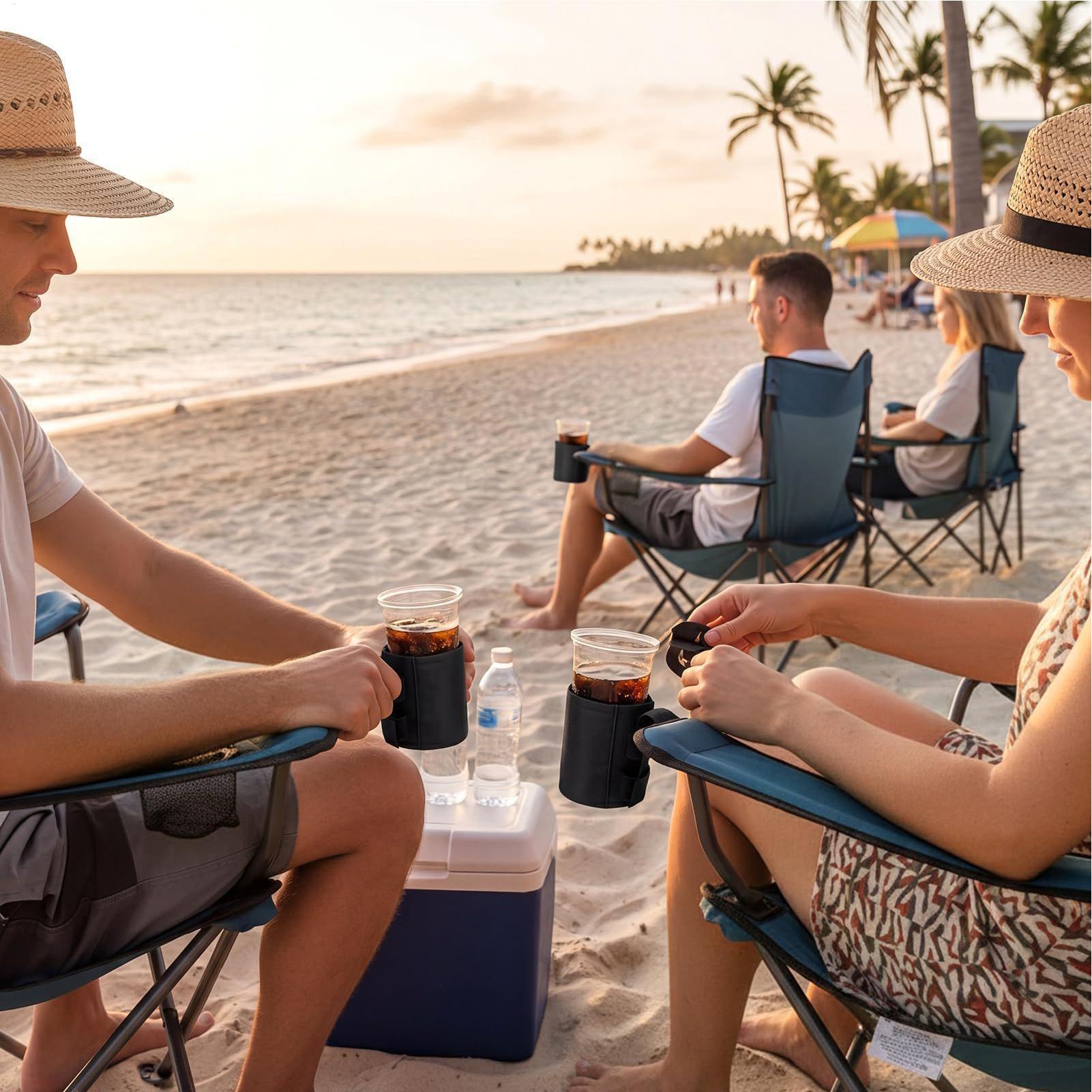 Beach Chair Cup Holder 600d Ox - Water Bottle Holder 评论和价格
