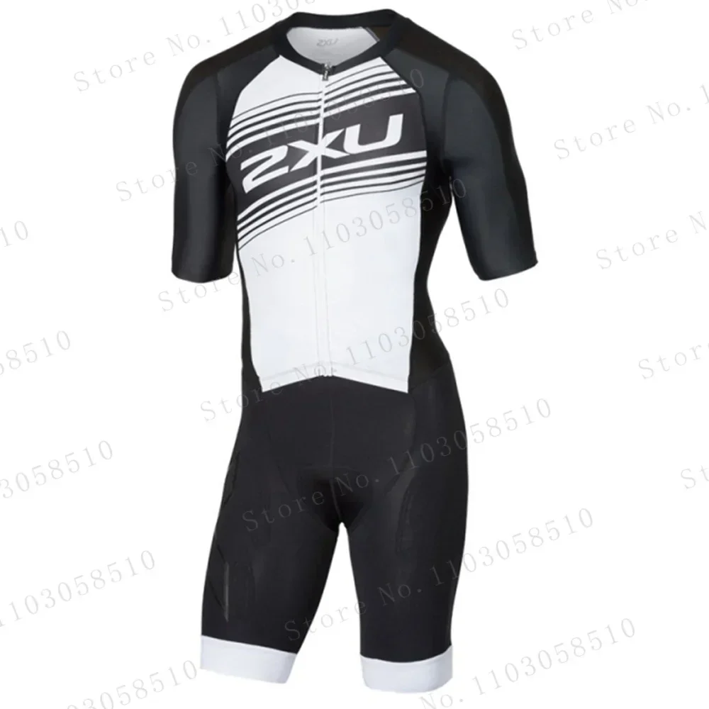 zxuful Black White Triathlon S - Triathlon Cycling Kit 评论和价格
