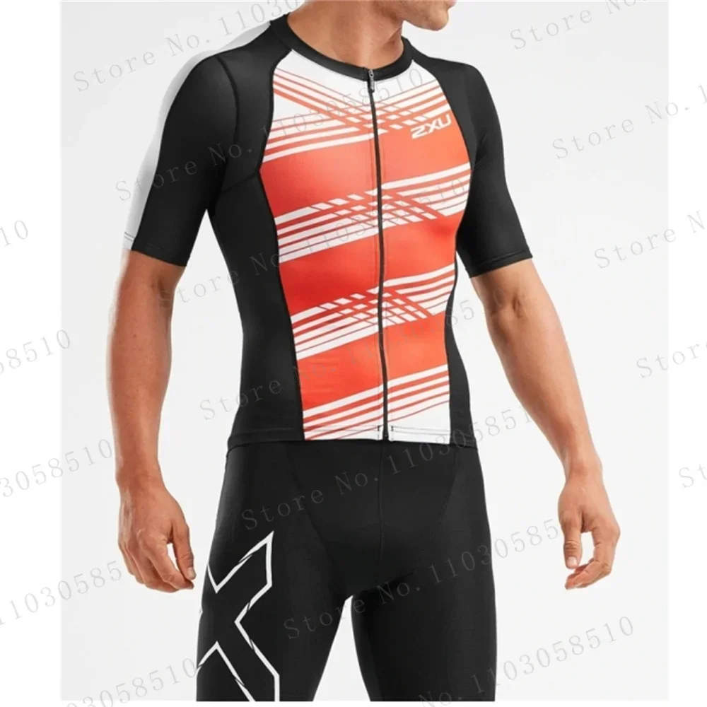 zxuful Black White Triathlon S - Triathlon Cycling Kit 评论和价格